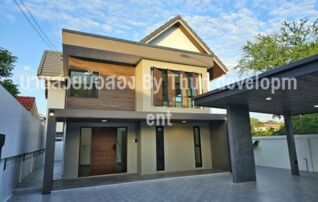 บ้านเดี่ยวรีโนเวทใหม่ทั้งหลัง ติดรถไฟฟ้าสายสีส้ม หมู่บ้านสัมมากร ซอยรามคำแหง 110 : โดยนายหน้า/ตัวแทน