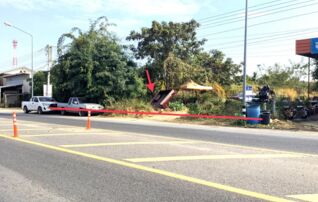 ทรัพย์ธนาคารโดย KASIKORNBANK ที่ดิน ถนนสายบ้านหนองบัววง - บ้านสี่เหลี่ยม (นม.4047)