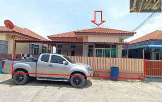 ทรัพย์สถาบันโดย GHB บ้านเดี่ยว ซอยเลียบชลประทาน ถนนหนองดินแดง-สระกระเที