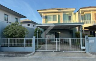 จ้าของขายเอง บ้านแฝด หมู่บ้านวิลลาจจิโอ บางนา-เทพารักษ์ | Villaggio Bangna-Theparak ให้เครื่องใช้ไฟฟ้า+เฟอร์นิเจอร์ครบทุกอย่างพร้อมอยู่ : เจ้าของขายเอง (งดรับนายหน้า)