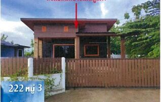 ทรัพย์สถาบันโดย GHB บ้านเดี่ยว ซอยเทศบาล ถนนสายแม่ทา-ท่าจักร(ทล.