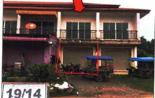 ทรัพย์สถาบันโดย GHB ตึกแถว-อาคารพาณิชย์ ซอยทางหลวงชนบทสายบ้านท่ ถนนสายสุราษฎร์ฯ - สิชล