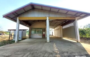 ทรัพย์ธนาคารโดย KASIKORNBANK โกดัง/โรงงาน ถนนเข้าบ้านหนองกุง