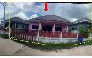 ทรัพย์สถาบันโดย GHB บ้านเดี่ยว ซอยเลียบคลองชลประทาน ถนนทล.3551