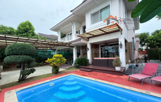 ให้เช่าบ้าน นันทวัน ศรีนครินทร์ มีสระว่ายน้ำ ใกล้วงแหวน For Rent Nantawan Srinakarin near Bangkok Patana School : โดยนายหน้า/ตัวแทน (งด Co-brokerage)