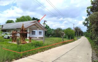 ทรัพย์ธนาคารโดย KASIKORNBANK บ้านเดี่ยว ซอยบ้านนางมณี บุญชุม ถนนสายท่ากูบ-ดอนเกลี้ยง