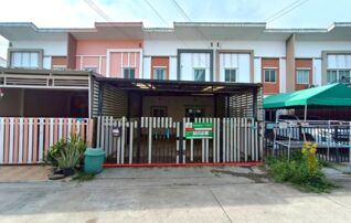 ทรัพย์ธนาคารโดย KASIKORNBANK ทาวน์เฮาส์ ซอยภายในโครงการ ถนนเลียบคลองสี่วาตากล่อม