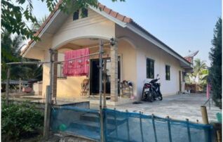 ทรัพย์สถาบันโดย GHB บ้านเดี่ยว ซอยเลียบคลองชลประทาน ถนนเพชรเกษม-บ้านท่า