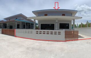 ทรัพย์สถาบันโดย GHB บ้านเดี่ยว ซอยถนนเทศบาล 1 ถนนบางเลน-ลาดหลุมแก้ว