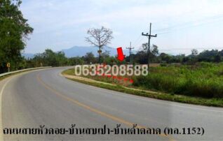 ขายที่ดิน ถนนหัวดอย-บ้านสบเปา-บ้านต้าตลาด (ทล. 1152)