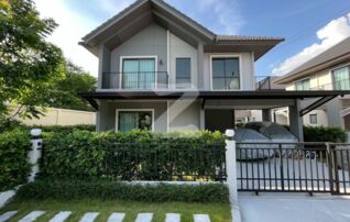 บ้านเดี่ยว SC Asset หลังมุมในส่วนตัว ราคา6.2 ล้านบาท ขายเพราะย้ายที่ทำงาน โครงการ เพฟ ปิ่นเกล้า-ศาลายา ใกล้ม.มหิดล : เจ้าของขายเอง (งดรับนายหน้า)