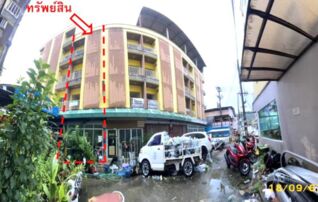 ทรัพย์ธนาคารโดย KASIKORNBANK ตึกแถว-อาคารพาณิชย์ ซอยภายในโครงการ ถนนเลียบคลองบางวัด