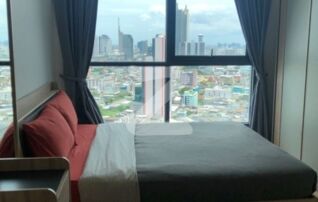 Ideo Q Chula Samyan ห้องขนาด 28.8 ตร.ม. ชั้น 28 ฝั่ง N วิวดี ฝั่งสระว่ายน้ำ ไม่มีตึกบัง    : เจ้าของให้เช่าเอง
