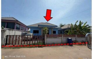ทรัพย์สถาบันโดย GHB บ้านเดี่ยว ซอยวัดดงยาง-วัดหนองปลิง ถนนเลียบคลองชลประทาน