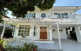 บ้านเดี่ยว 4 นอน 3 น้ำ โครงการนันทวัน-วัชรพล ใกล้จุดขึ้น-ลงทางด่วน ถ.สุขาภิบาล 5 ครัวสวยพร้อม Built-in ฮวงจุ้ยดี ใกล้สวนโครงการ พร้อมเข้าอยู่ : เจ้าของขายเอง (งดรับนายหน้า)