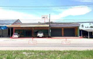 ทรัพย์ธนาคารโดย KASIKORNBANK บ้านเดี่ยว ถนนสายบ้านกลางนา - บ้านยายพลอย (ปข.4005)