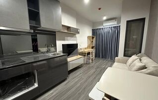 ห้องใหม่มือแรก พร้อมเข้าอยู่ทันที ชั้น 9 ตึก B พื้นที่ 34.5 ตร.ม. 1 bed 1 นอน 1 ห้องน้ำ เตียง 6 ฟุต เฟอร์นิเจอร์ครบ : เจ้าของให้เช่าเอง