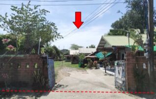 ทรัพย์สถาบันโดย บริษัท บริหารสินทรัพย์สุขุมวิท จำกัด บ้านเดี่ยว ซอยบัวขาว-นามน 8 ถนนนามน-กุฉินารายณ์ (ทล.2336)