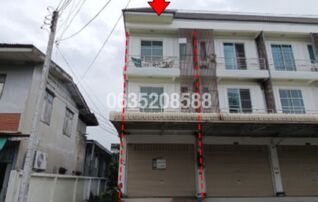 ขายตึกแถว-อาคารพาณิชย์ ซอย6 ถนนหลังวัดป่า