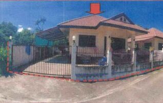ทรัพย์สถาบันโดย GHB บ้านเดี่ยว ซอยบ้านเดื่องกเหนือซอย1 ถนนสายยางเนิ้ง-บ้านสันท