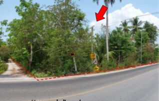 ทรัพย์สถาบันโดย บริษัท บริหารสินทรัพย์สุขุมวิท จำกัด ที่ดิน ถนนสายบางสะพาน-ดอนยางา (ทล.3374)