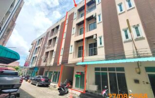 ทรัพย์ธนาคารโดย KASIKORNBANK ตึกแถว-อาคารพาณิชย์ ซอยภายในโครงการ ถนนเลียบคลองบางวัด