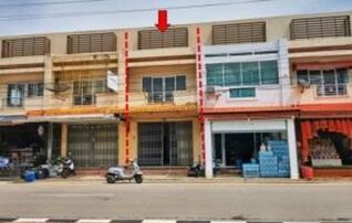 ทรัพย์สถาบันโดย GHB ตึกแถว-อาคารพาณิชย์ ซอยสายสามแยกเข้าบ้านพนา ถนนสายควนขนุน-ทะเลน้อย
