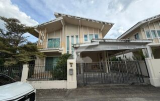 บ้านเดี่ยว 2 ชั้นหลังใหญ่ พื้นที่ 63 ตารางวา มีพื้นที่ข้างบ้าน ซอยกิ่งแก้ว 37 โครงการหมู่บ้าน พฤกษาปูริ เเสนเเก้ว : เจ้าของขายเอง (งดรับนายหน้า)