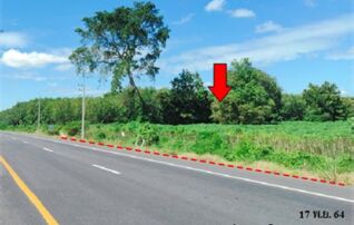 ทรัพย์สถาบันโดย บริษัท บริหารสินทรัพย์สุขุมวิท จำกัด ที่ดิน ถนนอรุณประเสริฐ (ทล.202)