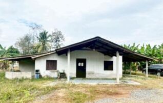 ทรัพย์สถาบันโดย GHB บ้านเดี่ยว ซอยเลียบคลองชลประทาน ถนนบ้านค่าย-หนองคอกหมู