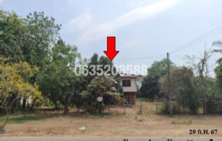 ขายบ้านเดี่ยว ถนนบ้านสว่าง-บ้านพักสุดใจ