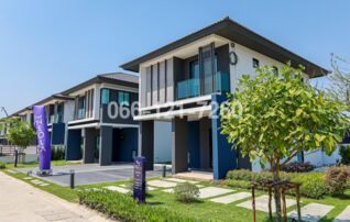 บ้านแฝดฟังก์ชันบ้านเดี่ยว บ้านฟ้ากรีนเนอรี่ นีโอล่า วงแหวน-ลำลูกกา คลอง 7
