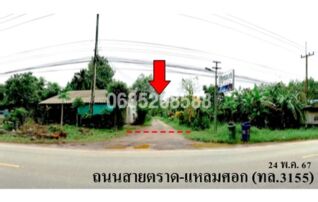 ขายบ้านเดี่ยว ถนนสายตราด-แหลมศอก (ทล.3155)