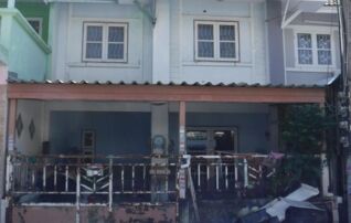 ทรัพย์ธนาคารโดย อาคารสงเคราะห์ ทาวน์เฮาส์ ซอยม.พฤกษา 13 ถนนเลียบคลองสาม