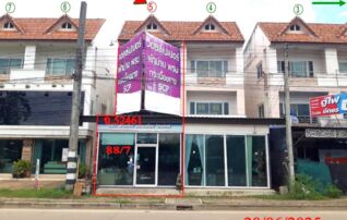 ทรัพย์ธนาคารโดย KASIKORNBANK ทาวน์เฮาส์ ถนนสมโภชเชียงใหม่ 700 ปี (ชม.3029)