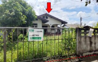 ทรัพย์สถาบันโดย บริษัท บริหารสินทรัพย์สุขุมวิท จำกัด บ้านเดี่ยว ซอยโปะหมอพัฒนา 1 ถนนรักษ์พรุ