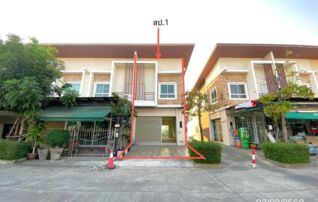 ทรัพย์ธนาคารโดย KASIKORNBANK ทาวน์เฮาส์ ซอยภายในโครงการฯ ถนนบ้านเก่า-พานทอง (ทล.3466)