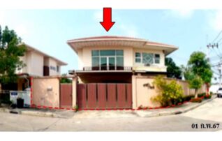 ทรัพย์สถาบันโดย บริษัท บริหารสินทรัพย์สุขุมวิท จำกัด บ้านเดี่ยว ศุภาลัย การ์เด้นวิลล์ บางแสน (Supalai Garden Ville Bangsaen)