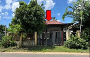 ทรัพย์สถาบันโดย GHB บ้านเดี่ยว ซอยถ.บ.บ่อแบง-บ.ม่วงโคน ถนนสายอุบลราชธานี-ตระ