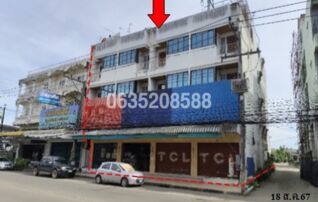 ขายตึกแถว-อาคารพาณิชย์ ถนนกรมหลวงชุมพร