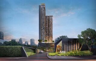 ขายดาวน์คอนโดติด MRT รฟม. เดอะ เบส เพชรบุรี-ทองหล่อ (The Base Petchburi-Thonglor) : เจ้าของขายดาวน์เอง