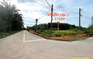 ทรัพย์ธนาคารโดย KASIKORNBANK ที่ดิน ถนนสายเลี่ยงเมืองทุ่งยาง - สุโสะ