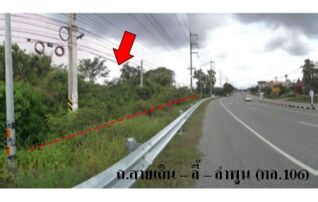 ทรัพย์สถาบันโดย บริษัท บริหารสินทรัพย์สุขุมวิท จำกัด ที่ดิน ถนนสายเถิน-ลี้-ลำพูน (ทล.106)