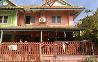 ทรัพย์ธนาคารโดย อาคารสงเคราะห์ ทาวน์เฮาส์ ซอยม.พฤกษาบี ถนนเลียบคลองสาม