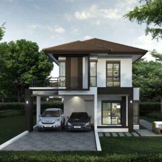 บ้านฟ้ากรีนเนอรี่ ปิ่นเกล้า-สาย 5 Baan Fah Greenery Pinklao-Sai 5