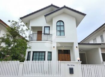 บ้านรีโนเวทใหม่ พร้อมอยู่ บ้านมือสองสภาพดีมาก สังคมน่าอยู่ หมู่บ้านฟ้าปิยรมย์ ลำลูกกาคลอง 6 : เจ้าของขายเอง (งดรับนายหน้า)