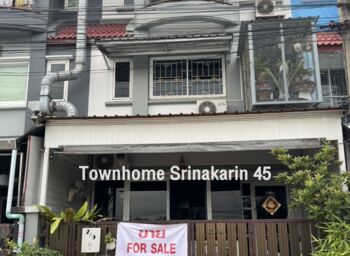 Townhome 3 Story Srinakarin 45 Close to Sky Train Station Srinakarin 38The Green Park : เจ้าของขายเอง (งดรับนายหน้า)