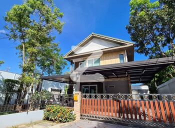 ขายบ้าน Villaggio Rama 2 วิลลาจจิโอ พระราม 2 ริมน้ำ สวนอังกฤษ น้ำตก โซลาเซลล์แบต : เจ้าของให้เช่าเอง